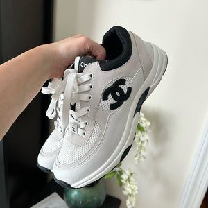 Chanel low top trainers